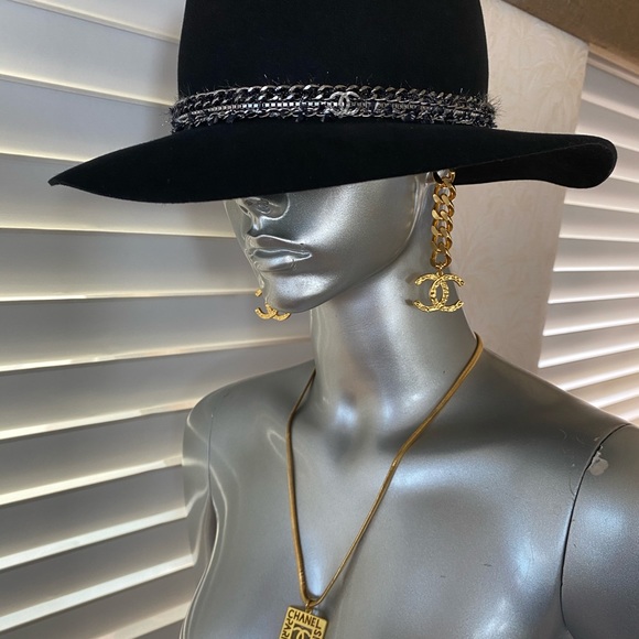 ❌DO NOT BUY-ON HOLD Chanel Logo Chain Fedora - Picture 8 of 9